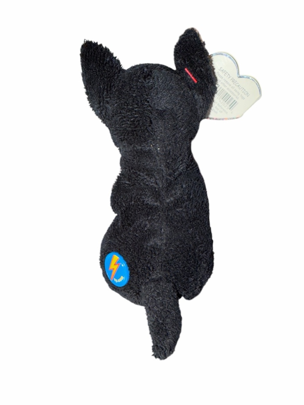 Ty Beanie Baby BB 2.0 TROOPER the Doberman Dog 7" with TAGS Vintage Retired 2008 - Picture 3 of 6